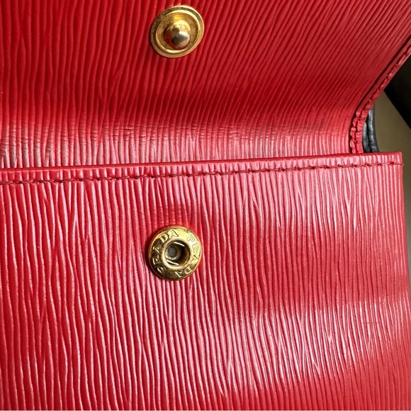 Prada Color Block Compact Wallet in Box - Picture 7 of 12